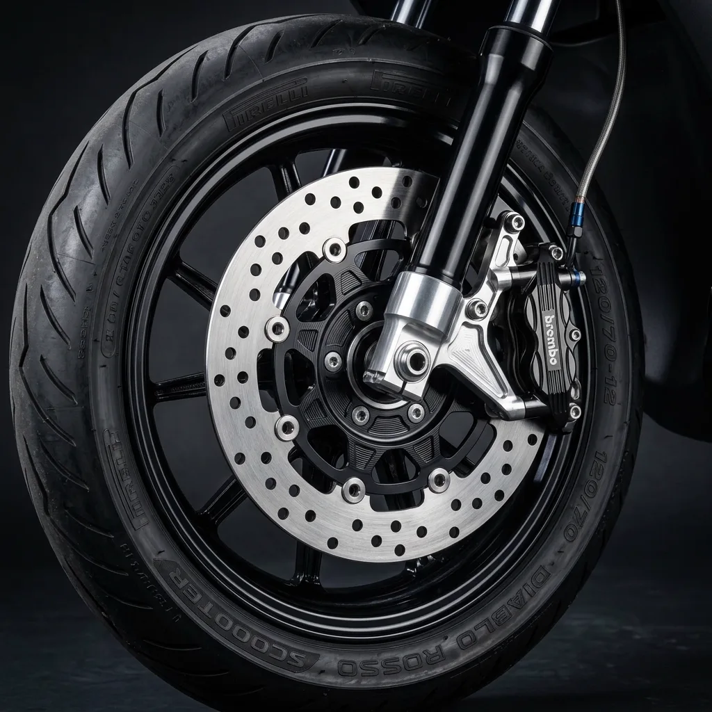 คู่มืออัปเกรดระบบเบรก Honda Giorno+: วิธีเลือกขาปั๊มและจานดิสก์ 190/220 มม. ให้เป๊ะ ตรงรุ่น ABS และ CBS