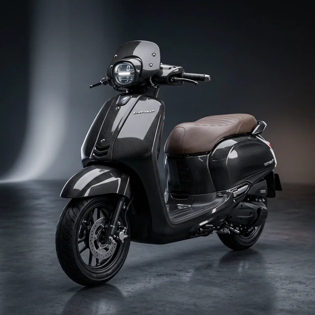 คู่มือแต่ง Honda Giorno+ ลุคสปอร์ตพรีเมียมด้วยคาร์บอนแท้: เลือกชิ้นเดี่ยวหรือยกเซ็ต แบบไหนคุ้มค่ากว่ากัน