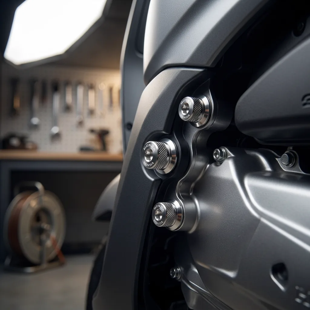 คู่มือจัดทรงน็อตแต่ง CNC Honda Giorno+: ชี้เป้าชุดน็อตเลสและดีเทลจุดยึดรอบคันให้รถดูพรีเมียมมีระดับ