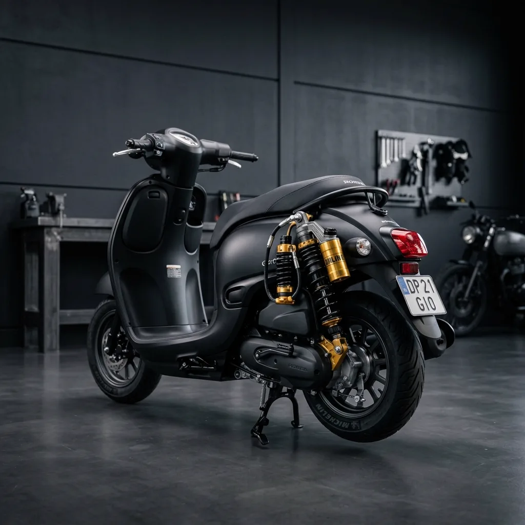 คู่มือเลือกโช้คหลังแต่ง Honda Giorno+ 125 นุ่มหนึบ ซับแรงกระแทกเนียน เข้าโค้งนิ่งสนิททุกระดับงบประมาณ